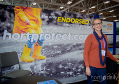 Pamela Cooze (People Cooperation) promootte het verzekeringsproduct Hort Protect, onder meer met het uitdelen van metalen rietjes. Altijd handig voor in je milkshake.