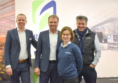 Ben Hoogendoorn, Tom Zwijsen van Horticoop Technical Services en Paul van Gils van Lumiforte.