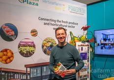Roel Janssen van Planet Farms kwam langs voor een bezoek