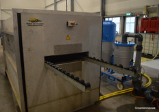 De drijvers kunnen daarna gewassen worden.