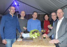 Bart Bak (B-Four Agro), Danny Rood, Arjan Rood (KaRo), Erna Steenhuis (GreenPort Noord-Holland Noord), John Kunis en Sjon de Lange (Polytechniek)