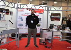 Chris Ellerington is voor de eerste keer op deze beurs. HotBox was weer te vinden zoals gewoonlijk in hal 4