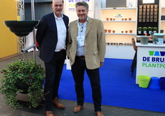 Walter Alderden (de Bruin Plantpot) en Paul van Gils (Lumiforte)