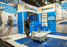 Trutz Spitzer beurs bewijst hoe je moeiteloos wielen kunt reinigen met de Profilgate vloer.