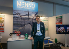 Jens Ehlers (Menno Chemie). Er is wereldwijd vraag naar het product omdat het een belangrijk hulpmiddel is geworden bij het reinigen en bestrijden van virussen.