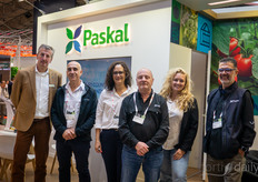 De internationale vertegenwoordigers van Paskal: Erwin Verbraeken, Alon Hirsh, Hila Ben Chay, Elie Adania, Marloes Rosier en Manuel Soto.