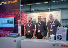 Team ams Osram: Thomas Grebner, Florian Lex, Jens Wossack en Alexander Wilm