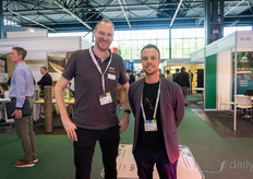 Alexander Wilm (ams Osram) en Jordan Goulet (Hort Americas Canada)