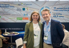 Yuliya Bondarenko (DLG) en Kuno Jacobs (Nova Exhibitions en DLG Benelux) werken samen om verschillende evenementen te organiseren voor de AGF sector.