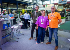 Ben Van Akeren & Roel Vanderbruggen, Proefcentrum Hoogstraten, bezoek Ellen Everaert, MechaTronix