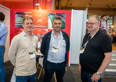 Jens Van Noten (Sibon) Kurt Lauwers (Royal Brinkman) en Marc van Noten, (Nobis)