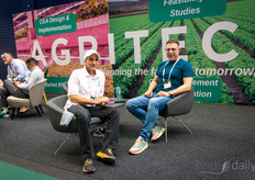 David Ceaser (Agritecture) en Sandro van Kouteren (Parus)