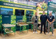 Brian Damkjaer Schmidt, Oliver Steen Pedersen en Morten Nielsen kunnen meer vertellen over het nieuwe Ellepot hoessysteem