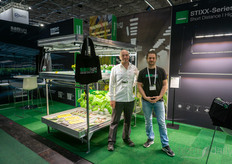 Max von Knoop en Pascal Berchtole (Sanlight) bezichtigden hun belichting en vertelden over de verschillende projecten die al met hun armaturen zijn uitgerust.