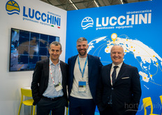 Team Lucchini: Vittorio Genuardi, Matteo Lucchini en Cesare Ghizzi