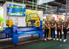 Het BCC Fibercell team en de papiergebaseerde transportband