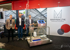 Damian Kawa, Mateusz Maryniaczyk en Karol Korzeniewski (FPHU Maryniaczyk / HortiTech)