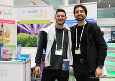 Georges Aczam en Francois Girard (AquaVerti Farms) uit Canada