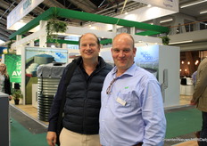 Orjan Hulshof (Industrial Fabrics ) en Erik Jansen (Philips)