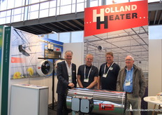 Hans Koornneef (Holland Heater), Denis van Alphen (Total Energy Group), Arthur Kroon (Total GReenhouses) en Jan Koenekoop (Jade Systems).