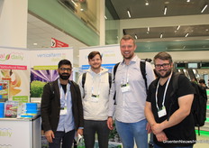 Sajid Bangash, Jan Drager, Claas Ahrens en Stefan Hey (vGreens)