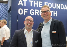 Ed Zwaansdijk (Kekkilä-BVB) en Johan van der Geest (Atrium)