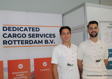 Pepijn Strijbis en Eric Holstein (Dedicated Cargo Services)