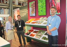 Aleksandra Semenova, Florent Rezeau en Thijs Hulisz (Rijk Zwaan)