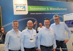 Jari van Steekelenburg, Sander Zwinkels, Bram de Niet en Jos Verbraeken (Van der Valk Horti Systems). De vraag is 'Wie heeft de Apple Watch gewonnen? Laat het ons weten.