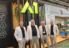 Kevin Kuyvenhoven, Johan van Erven, Geert Kuivenhoven en Dennis Philippi (A1)