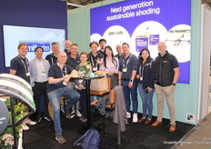 Lumiforte en distributeurs vlak voordat ze de beursvloer verlaten. De beurs is afgelopen. Het feest kan beginnen.