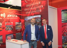 Norman van der Gaag en Levi Trouwborst (Aweta)