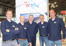 Thomas Beekhuizen, Robbie Maat, Gert Hollaar, Czander Dubbeld en Peet van den Heuvel (WNL)