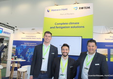 Marc Lempens, Luca Coniglio en Leon Tacken (Hotraco)