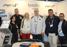 Hendic met enkele van hun Italiaanse klanten