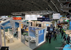 De eerste dag van de beurs was de dag van een treinstaking in Nederland, dus het was wat moeilijker om in Amsterdam te komen.