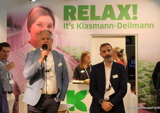 Eric Lekkerkerk (Klasmann-Deilmann) spreekt voor een van de vele delegaties op dag 1 van GreenTech Amsterdam 2025.