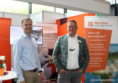 Dirk-Jan Hemmelder en Klaas-Jan de Ruiter (Normec Groen Agro Control)
