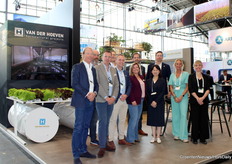 Team Van der Hoeven Horticultural Projects. De kassenbouwer ontwikkelde zijn eigen tool voor levenscyclusanalyse.