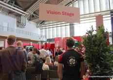 Dag van de Nederlandse Teler bij GreenTech, RedStar vertegenwoordigt. We maken ons klaar voor een aantal presentaties in de visiefase.