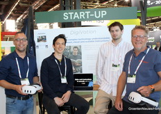 DigiVation, het nieuwe bedrijf van Sjaak Bakker, aanwezig op de startup plein van GreenTech Amsterdam.