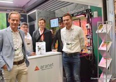 Het team van Aranet beoordeelt hun nieuwe sensor (Aranet)