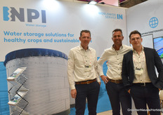 Reinier Brouwer, Erik van der Geest en Leo Oegema (NPI)