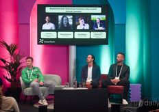 Jay Evans, Keirton, Ruben Valenzuela, Valenveras, Nick Abbingh, Cannabis Drying, in het panel gemodereerd door Sonny Moerenhout