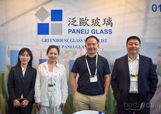 Alice Yin, Carol Wang, Taurus Wei, Eric Sun (Shandong Paneu Glass)