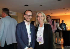 Mark Zonnenberg en Caroline Feitel, Nederlandse Ambassade