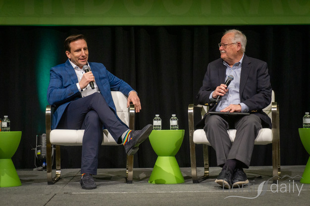 Dane Almassy (Local Bounti) en Tom Stenzel