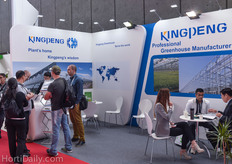 Chinese greenhouse builder Beijing Kingpeng.