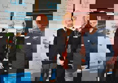 Hans van Asseldonk, Marita van Berlo en Bart van de Ven van GEGE Machinebouw