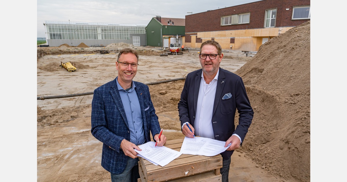 Nieuwbouw laboratorium Agrico Research in Bant